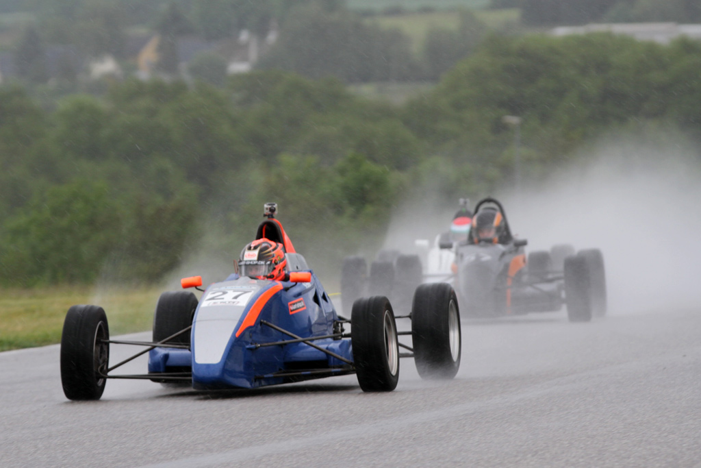 Nicolas Beer satte bedste omgangstid under træningen.
(Foto: Motorsporten.dk)